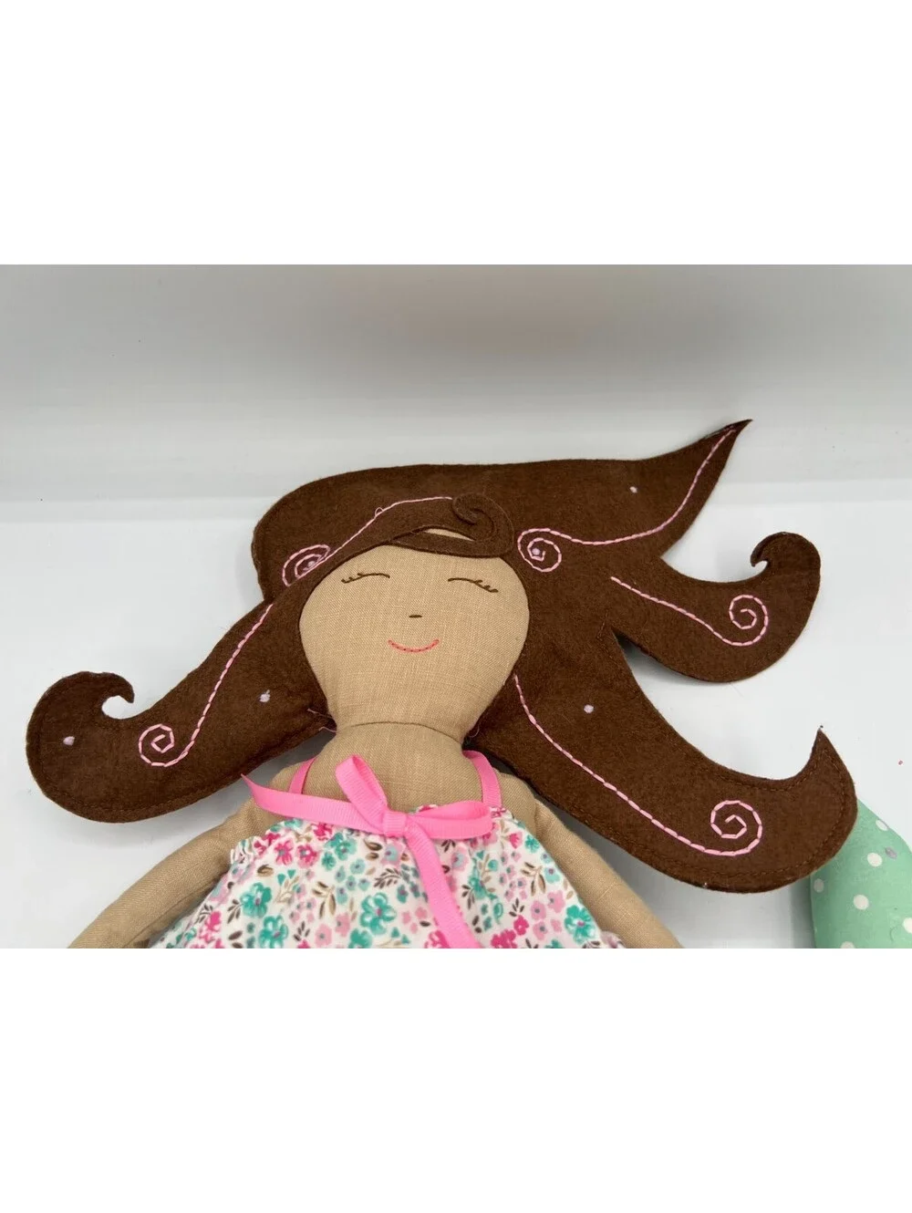 Beautiful Rare 2011 Pottery Barn Kids Mermaid Plush 21